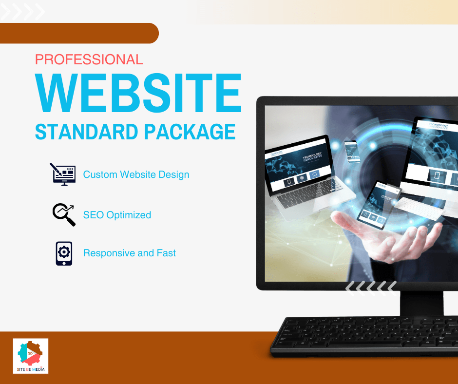 Site Be Media Standard Website Package